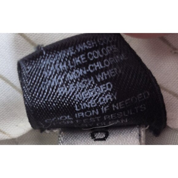 Express Design Studio Editor Wide Leg Striped Dress Pants Women's Size 4 - Picture 10 of 12